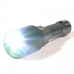 Ліхтар ручний з лазером на акумуляторі та батарейках CK007-T6 1х18 - мініатюра 4