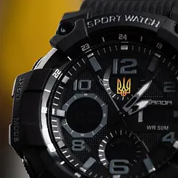 Годинники чоловічі наручні Sanda Peremoga (Чорний) - мініатюра 8
