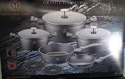 Набір посуду Meisterklasse Granite Touch Line MK-1012 10 предметів - мініатюра 7