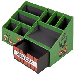 Органайзер настільний YES Minecraft 8 відділень картон (708221) - мініатюра 3
