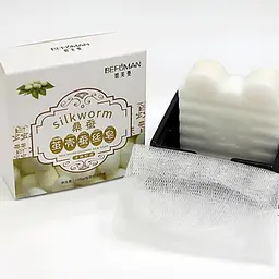 Мило для обличчя Zilin Silkworm Cocoon Silk Soap 100 г - мініатюра 2