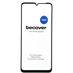Захисне скло BeCover для Poco C65 10D Black (711527) - мініатюра 3