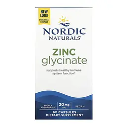 Глицинат цинка Zinc Glycinate - 60 caps