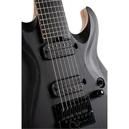 Електрогітара Cort KX707 EverTune Open Pore Black [130765] - мініатюра 5