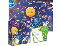 Пазл Шалений космос Шукай та знаходь, DoDo, 100 ел.