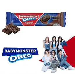Печиво Oreo BabyMonster Chocolate Creme 110.4г - мініатюра 2