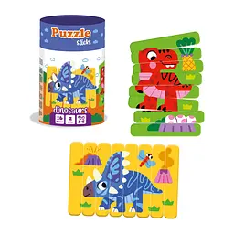 Пазли-палички Roter Kafer Dinosaurs 16 елементів (RK1090-02) - мініатюра 3