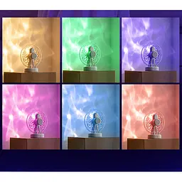 Проектор-нічник ZAY-L07 Sky Wheel 2in1 + Bluetooth колонка Pink - мініатюра 4