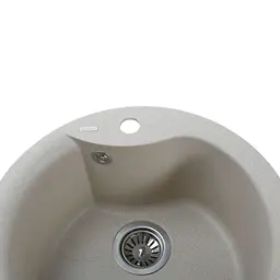 Гранітна мийка Globus Lux ORTA піщаний 485мм-А0004 - мініатюра 3