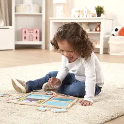 Пазл Melissa&Doug дерев'яні у футлярі "Транспортні засоби" (MD31361) - мініатюра 4