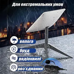 Водонепроникний комплект 2 шт для тарілки та роутера Starlink Ethernet RJ45 Adapter Gen 3 /Mini - мініатюра 5
