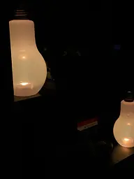 Декоративна світлодіодна Led лампа Deko-Gluhbirne на батарейках - мініатюра 5