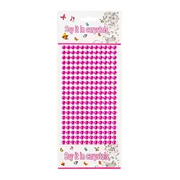 Декоративні наклейки Bambi XY-003(Pink) для авто, ноутбуків, телефонів
