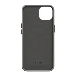Силиконовый чехол с MagSafe для Apple iPhone 15, ICON2 MagCase, серый, противоударный, панель с мягкой подкладкой, защита всего корпуса, поддержка беспроводной зарядки, совместим с защитными стеклами и пленками, ArmorStandart (ARM72730) - мініатюра 2
