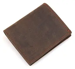Гаманець чоловічий 14429 vintage стиль Vintage коричневий - мініатюра 5