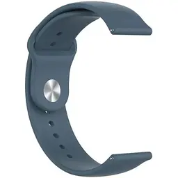 Ремінець DK CDK для Xiaomi Mibro A1 22mm Silicone Sport Band (011909) (azure blue) - мініатюра 2
