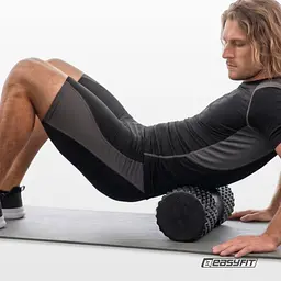 Масажний ролик EasyFit Grid Roller EPP 42 см - мініатюра 7