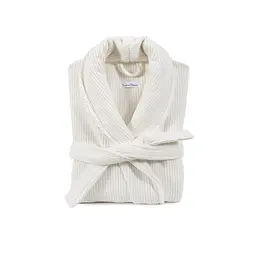 Халат unisex Lotus Home - Bold New Microcotton off white махровий L