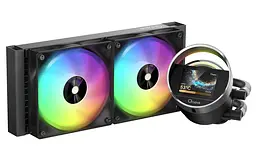 СВО Ocypus Sigma L24 ARGB Black (SIGMA-L24-BK2AAWWN00X-GL)
