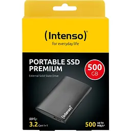 Зовнішній SSD-накопичувач Intenso Portable Premium Edition 500 ГБ чорний (3823451) [174988] - мініатюра 4