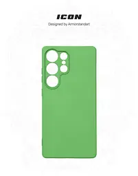 Чехол ArmorStandart ICON для Samsung S25 Ultra Camera cover Green (ARM81582) - мініатюра 3