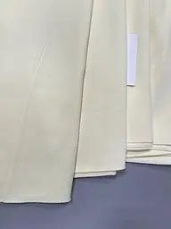 Тканина для штор Мікровелюр Молочний - мініатюра 3