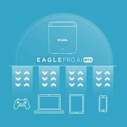 WiFi-система M15-3 EAGLE PRO AI AX1500 Mesh WiFi (3шт) D-Link teh0017090 - мініатюра 10