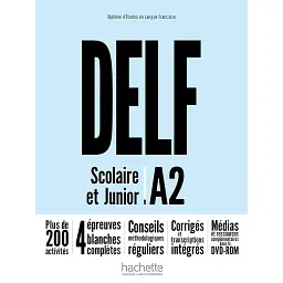 DELF A2 scolaire et junior Nouvelle Edition/ Livre + + DVD-ROM (audio et video) - Неллі Моус