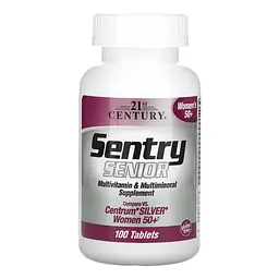Мультивитаминный комплекс для женщин (50+) Sentry Senior Women 50+ - 100 tabs