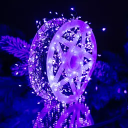 Гірлянда-нитка Роса Хвойна лапа 640 LED 30 метрів, синій GarlandoPro D1750BL - мініатюра 21