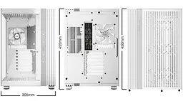 Корпус Be quiet! LIGHT BASE 600 LX white (BGW68) Без БП - мініатюра 2