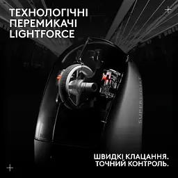 Миша Logitech G Pro X Superlight 2 LightSpeed Wireless Black (910-006630) - мініатюра 5