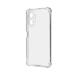 Прозрачный чехол для OPPO A38 4G/A18 4G с защитой камеры и усиленными бортами, тонкий, силиконовый, бесцветный, ударопрочный, противоударный бампер с закрытой камерой, ArmorStandart (ARM73564)