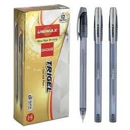 Ручка гелева Trigel-2, срібна UX-131-34 (12)