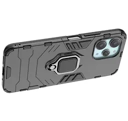 Чохол бампер Primolux Ring Armor для Xiaomi Redmi 12 / Redmi Note 12R / Poco M6 Pro 5G Black - мініатюра 6