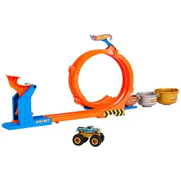 Ігровий набір Hot Wheels Monster Trucks Петлі та трюки (JBX64) - мініатюра 3