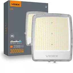 LED прожектор Videx VL-F5-300CW 300W 3000-5000-6500K 230V білий (VL-F5-300CW) - мініатюра 11