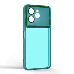 Защитный чехол для TECNO Spark 40 4G, Shade, зеленый, TPU+PC, матовый, защита всего корпуса, панель-накладка, противоударный, с высокими бортами, амортизирует удары при падениях, ArmorStandart (ARM87902) - мініатюра 2