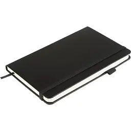 Книга записна Buromax Etalon без лініювання 195х125 мм чорна 96 аркушів (BM.291060-01) - мініатюра 3