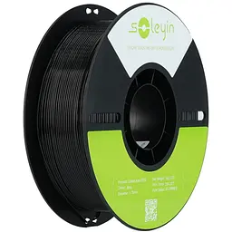 Пластик для 3D-принтера Creality Soleyin PETG 1.75мм, 1кг, black (3301030163) - мініатюра 1