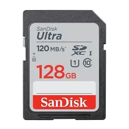 Карта пам'яті SanDisk 128GB SD class 10 UHS-I Extreme Ultra (SDSDUNB-128G-GN6IN)