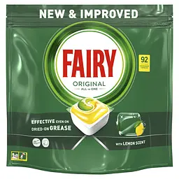 Капсули для посудомийних машин Fairy Original Все-в-1 92 шт - мініатюра 2