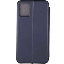 Шкіряний чохол-книжка Classy для Xiaomi Redmi 12 Темно-синій - мініатюра 2