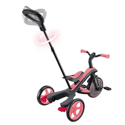 Велосипед дитячий Globber Explorer Trike 4 в 1 рожевий (634-110) - мініатюра 6