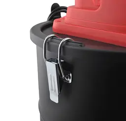 Пилосос для золи Kaminer ODK006-15L 26239 1200 Вт 15 л HEPA + тканинний фільтр функція повітродувки нержавіюча сталь - мініатюра 3