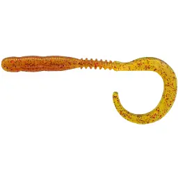 Силікон Reins Curly Curly 566 Motor Oil Red Flake (15 шт/уп)