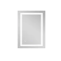 Дзеркало Qtap Cardinal 600x800 з LED-підсвічуванням Touch, з антизапотіванням, з димером температури кольору (3000-6500K) Reverse QT0478C6080 - мініатюра 4