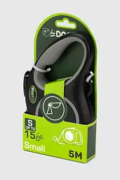 Повідець-рулетка для тварин HiDOG FD5211A-3 S, 5 м 15 кг Чорний (2100104221016) shop (2100104221016) - мініатюра 3
