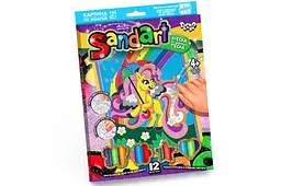 Набір для творчості SA-01-01,02,03,04...10 "Фреска із піску "Sand Art" DANKO - мініатюра 7