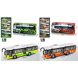 Автобус інертна машинка JS120-120A 28 см